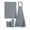 Set Manique, Gant, Torchon Et Tablier Jani Ombre