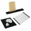Lot Tapis égouttoirs Silicone Noirs 30x40 Cm Et 42x8cm Et égouttoir Filaire -DE BUYER Ventes 609156 0 1 Lot tapis egouttoirs silicone noirs 30x40 cm et 42x8cm et egouttoir filaire