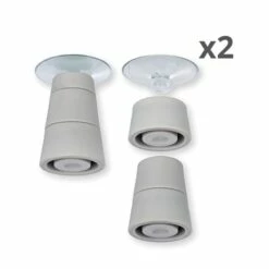 Lot De 8 Pieds Pour Couvre Plaques De Protection En Verre