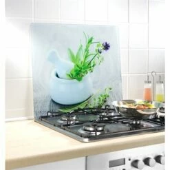 Protection Murale En Verre Jardin De Fines Herbes 7 Protection Murale En Verre Jardin De Fines Herbes -DE BUYER Ventes 62020 1 1 Protection murale en verre Jardin de fines herbes Wenko by Maximex