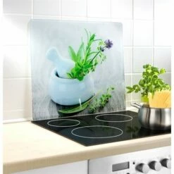 Protection Murale En Verre Jardin De Fines Herbes 9 Protection Murale En Verre Jardin De Fines Herbes -DE BUYER Ventes 62020 3 1 Protection murale en verre Jardin de fines herbes Wenko by Maximex