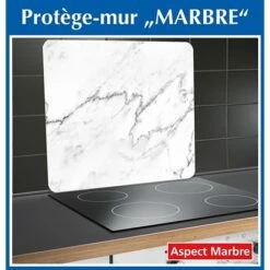 Protection Murale 50x56 Marbre -DE BUYER Ventes 623003 2 3 Protection murale 50x56 Marbre Wenko by Maximex
