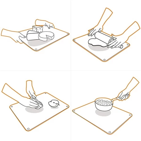 Planche De Protection Pour Plaque De Cuisson Noire 57 X 50 Cm 6 Planche De Protection Pour Plaque De Cuisson Noire 57 X 50 Cm – Image 4