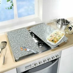 Set 2 Couvre-plaques Protection Motifs Granit 11 Set 2 Couvre-plaques Protection Motifs Granit -DE BUYER Ventes 62342 4 5 Set 2 couvre plaques protection motifs Granit Wenko by Maximex