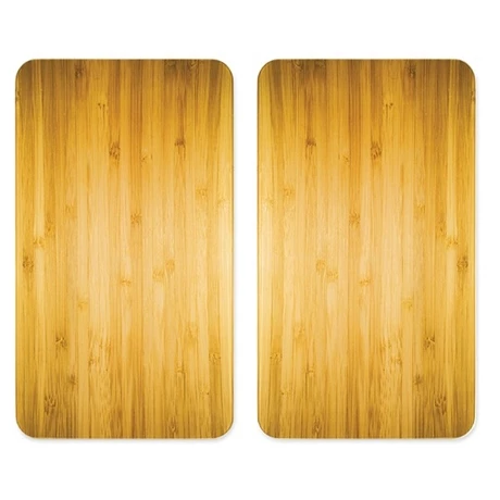 2 Couvre-plaques Protection Motifs Bois 4 2 Couvre-plaques Protection Motifs Bois – Image 2