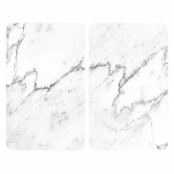 Set 2 Couvre-plaques Protection Motif Marbre -DE BUYER Ventes 62410 1 3 Set 2 couvre plaques protection motif marbre Wenko by Maximex