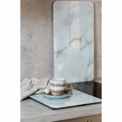 Set 2 Couvre-plaques Protection Motif Marbre -DE BUYER Ventes 62410 4 3 Set 2 couvre plaques protection motif marbre Wenko by Maximex