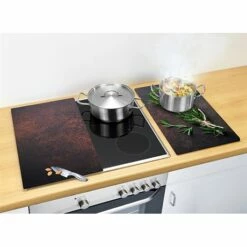 Devant -DE BUYER Ventes 628014 1 2 2 couvres plaques protection motif romarin Wenko by Maximex