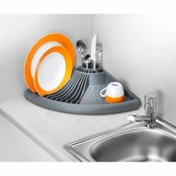 Egouttoir D'angle Gris Cornio -DE BUYER Ventes 650122 1 1 Egouttoir d angle gris Cornio Wenko by Maximex