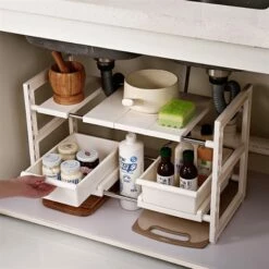 Rangement Sous évier Extensible 10 Rangement Sous évier Extensible -DE BUYER Ventes 653463 3 4 Rangement sous evier extensible