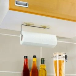 Porte Essuie-tout Chrome à Ventouse -DE BUYER Ventes 673060 3 4 Porte Essuie tout chrome a ventouse Wenko by Maximex