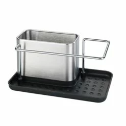 Organisateur Pour évier Inox -DE BUYER Ventes 673092 1 2 Organisateur pour evier inox Wenko by Maximex