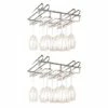 Lot De 2 Portes Verres Pour Placard Ou étagère 2 Lot De 2 Portes Verres Pour Placard Ou étagère -DE BUYER Ventes 679000 0 2 Lot de 2 portes verres pour placard ou etagere Wenko by Maximex