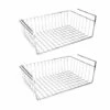 Lot De 2 Corbeilles à Suspendre 40 Cm -DE BUYER Ventes 679004 0 2 Lot de 2 corbeilles a suspendre 40 cm