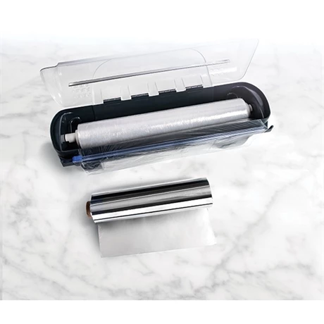 Lot Distributeur Et Rouleau De Film Alimentaire 300 M X 45 Cm 4 Lot Distributeur Et Rouleau De Film Alimentaire 300 M X 45 Cm – Image 2