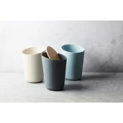 Poubelle Fibre Bambou Gris Avec Couvercle 14,4 X 20,6 Cm 6 Poubelle Fibre Bambou Gris Avec Couvercle 14,4 X 20,6 Cm -DE BUYER Ventes 690006 1 1 Poubelle fibre bambou gris avec couvercle 14 4 x 20 6 cm Point Virgule