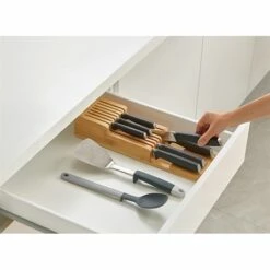 Joseph Joseph Organisateur Couteaux DrawerStore En Bambou -DE BUYER Ventes 690010 3 2 Organisateur couteaux DrawerStore en bambou Joseph Joseph