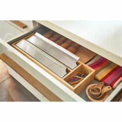 Double Dérouleur De Cuisine Pour Tiroir 7 Double Dérouleur De Cuisine Pour Tiroir -DE BUYER Ventes 690018 1 1 Double derouleur de cuisine pour tiroir Pradel France