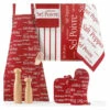 Set Manique, Gant, Torchon Et Tablier Rouge Sel & Poivre -DE BUYER Ventes 829009 0 1 Set manique gant torchon et tablier rouge sel poivre Winkler