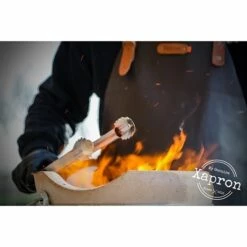 Tablier Kansas Cuir Noir Taille M 74 Cm -DE BUYER Ventes 880024 3 2 Tablier Kansas cuir noir taille M 74 cm Xapron