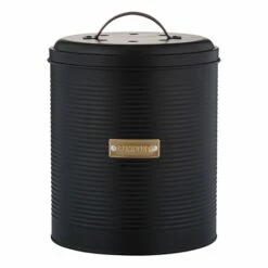 Typhoon Seau à Compost 2,5 L Noir